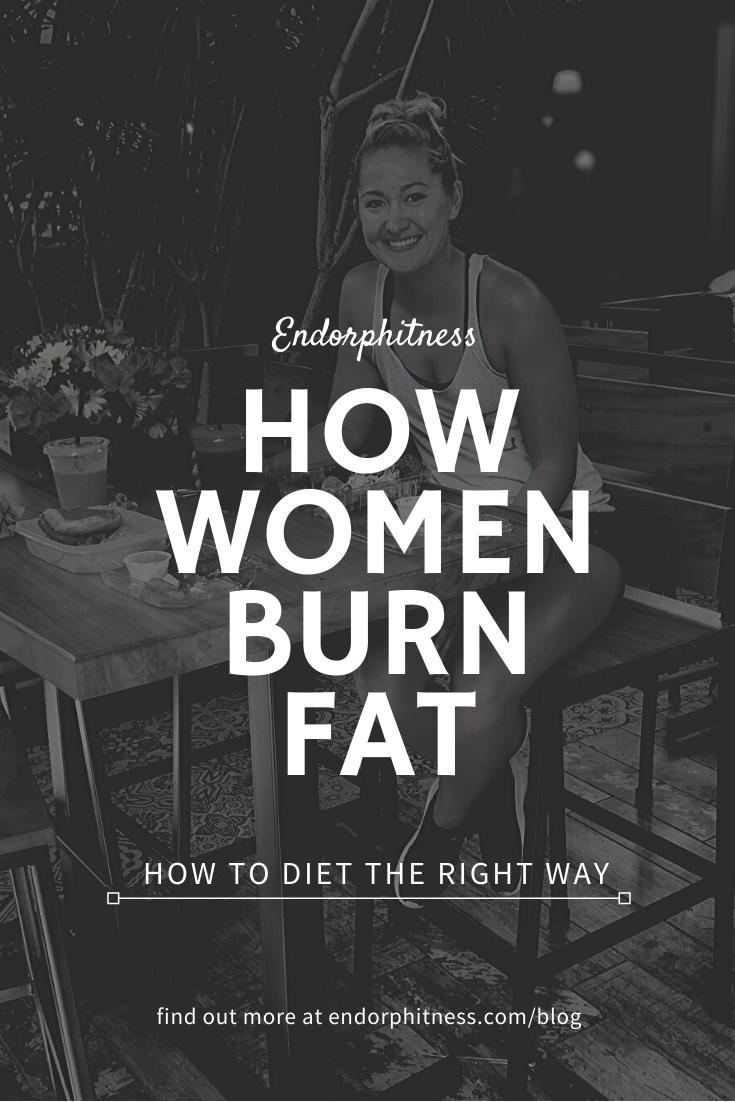 how women burn fat
