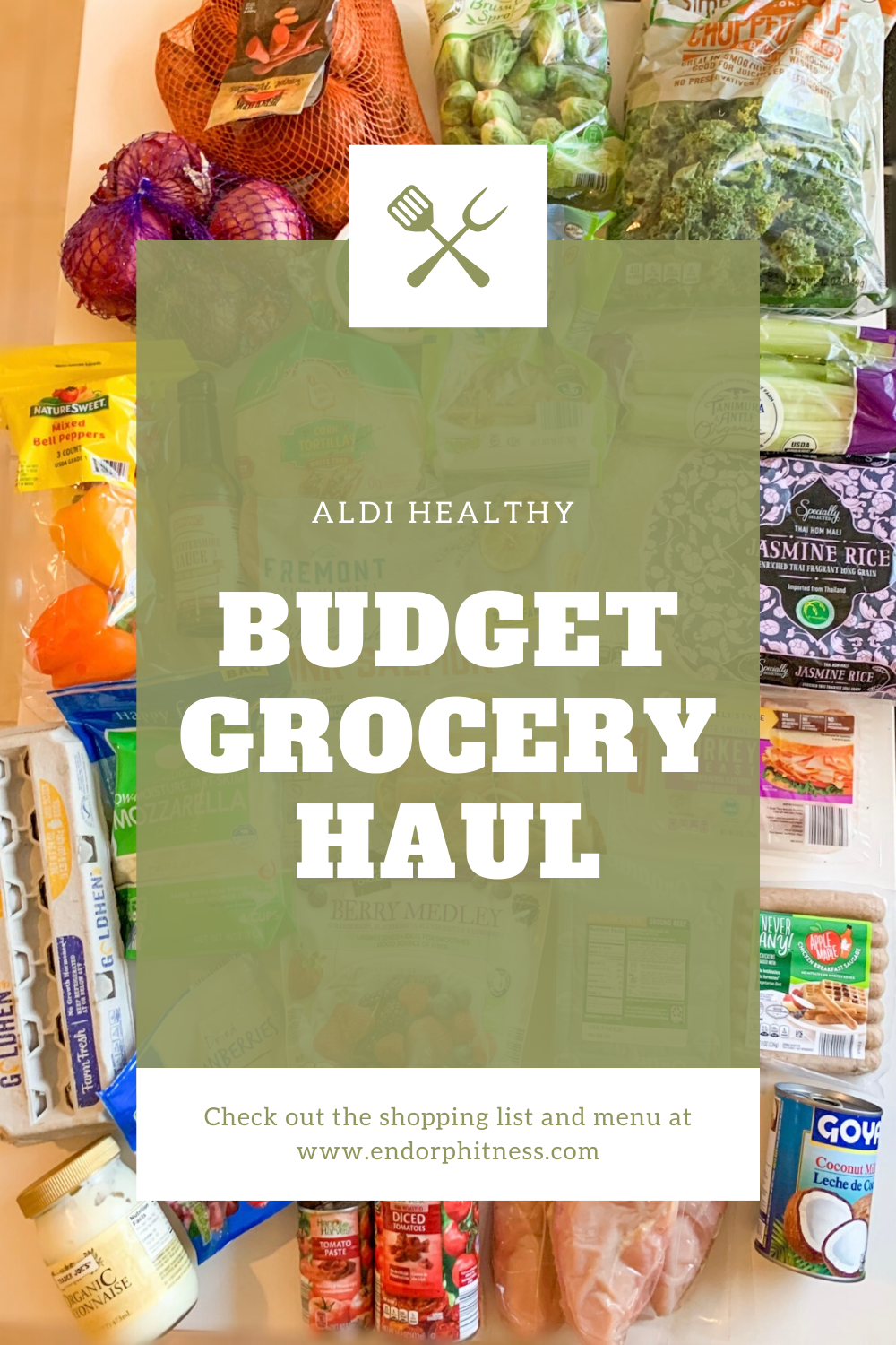budget grocery haul